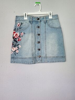 PacSun Denim mini skirt